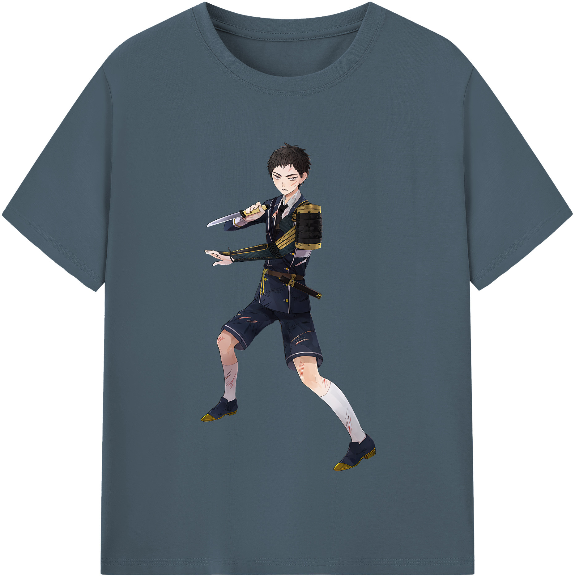 （画像用） 刀剣乱舞 Touken Ranbu 綿100％半袖Tシャツ（フロントプリント）